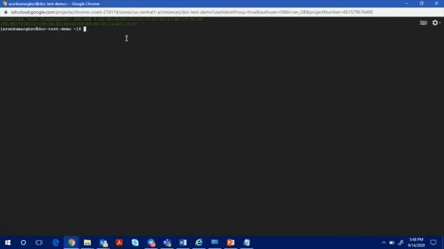 Docker Installation in google cloud смотреть онлайн