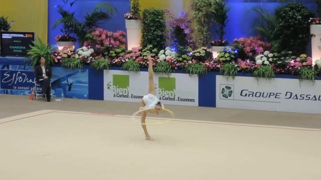 Arina Charopa Hoop AA Corbeil 2014 смотреть онлайн