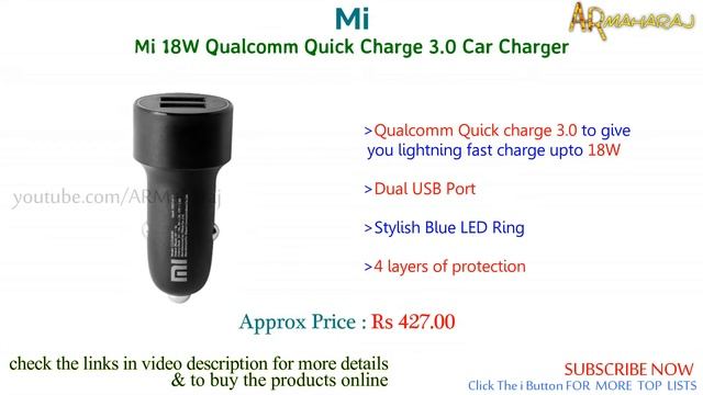 Top 5 Best Car Chargers in India | Best Car Charger Brands in india | Best USB Car Charger India смотреть онлайн