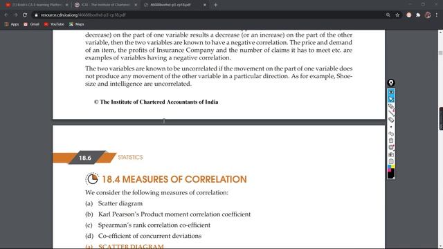 Correlation in Tamil || CA foundation || Statistics смотреть онлайн