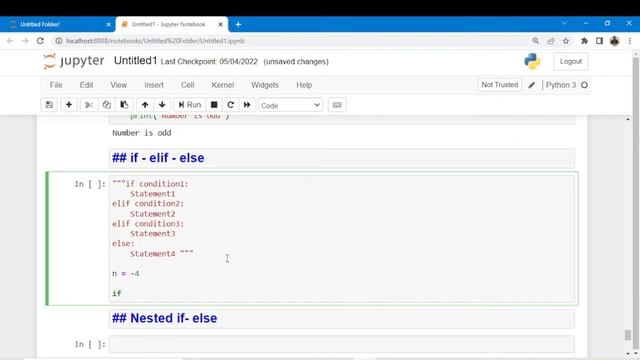 7 - Conditional Statements in python | Python Series | Data Science | Career trek смотреть онлайн