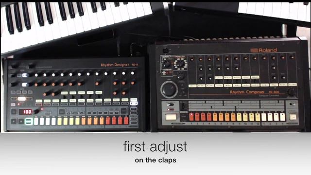 I tryed to match vintage Roland TR-808 and Behringer RD-8 смотреть онлайн