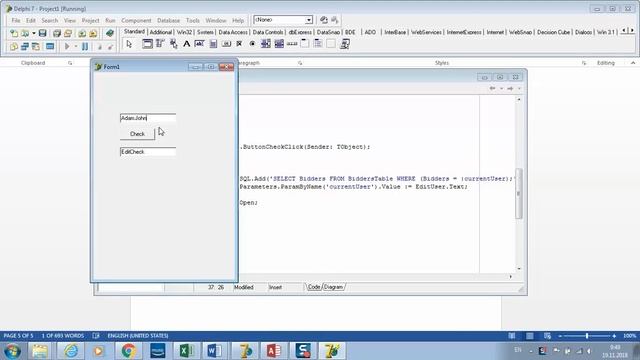 2 - How to use an SQL query to connect to an Access database смотреть онлайн