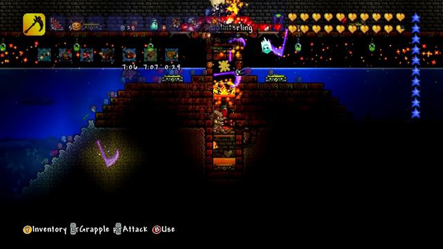 Terraria - THE HORSEMAN'S BLADE смотреть онлайн