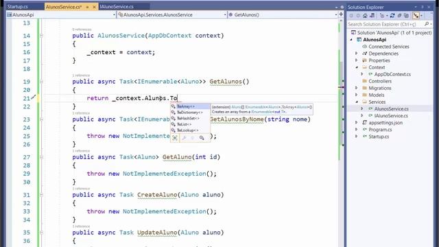 ASP .NET Core - Consumindo uma Web API com React - II смотреть онлайн