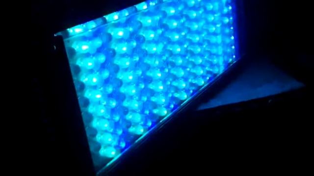 Демонстрация работы LED DMX модуля в паре. смотреть онлайн