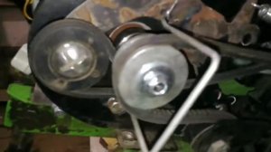 Замена двигателя на культиваторе Viking VH540