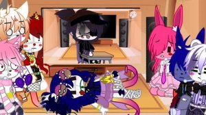 Past Sl React to Michael Afton memes // MY AU // short