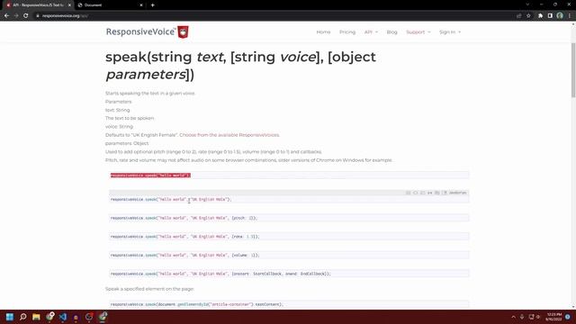 Text-2-Speech API Tutorial | Add Text-2-Speech To Your Website смотреть онлайн