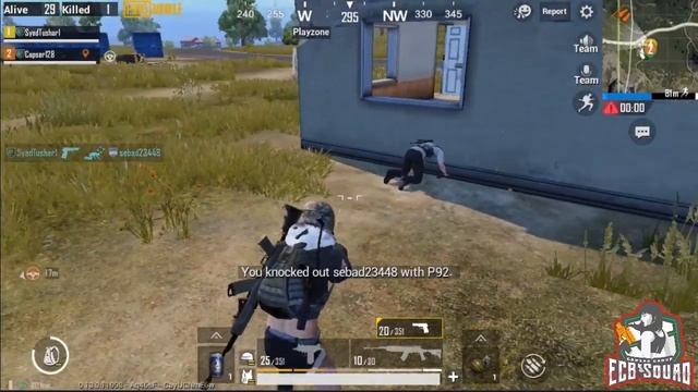 Pubg Mobile Live! | EcbSquads | Chickendinner | classic Mode Game| #1 смотреть онлайн