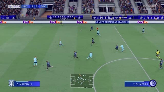 Inter Milan vs. Dundee - UEFA Champions League Group Stage - 07/12/21 смотреть онлайн