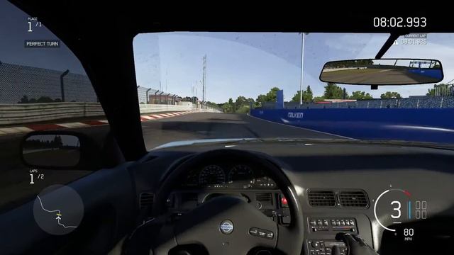 Forza 6 - 7:56.497 - 1993 Nissan 240SX SE (325hp 2,271lbs) - Nürburgring Nordschleife смотреть онлайн