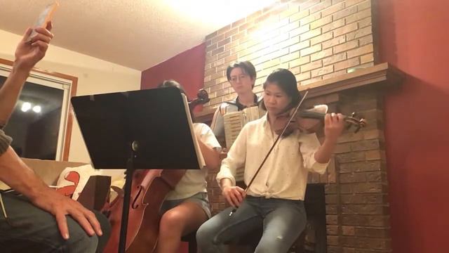Merry Go Round of Life - Howl’s Moving Castle - Violin, cello, and accordion