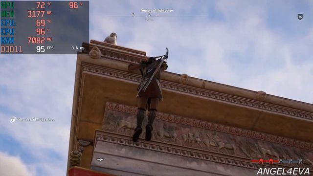 Playing Assassins Creed Odyssey in PS4 Graphics Settings in PC смотреть онлайн