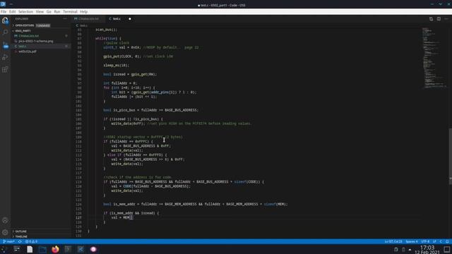 Integrating The Raspberry PI PICO With a 6502 Processor смотреть онлайн