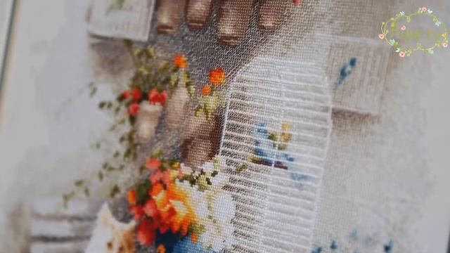 Утренняя трель Набор для вышивания Золотое руно смотреть онлайн
