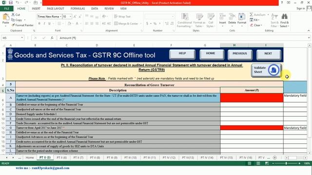 GSTR9C|| HOW TO GENERATE JSON FILE || EMSIGNER||HOW TO UPLOAD GSTR9C смотреть онлайн
