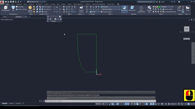Tutorial bicchiere Autocad 3d Modellazione Superfici смотреть онлайн
