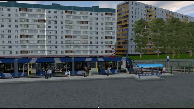 [Trainz] Стебринский (Стебрестеленский) трамвай. Маршрут 5 (с комментариями) + Опрос смотреть онлайн