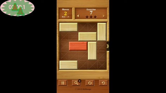 Move the block slide puzzle || Basic exercire || Level 1 - 12 || all Level смотреть онлайн