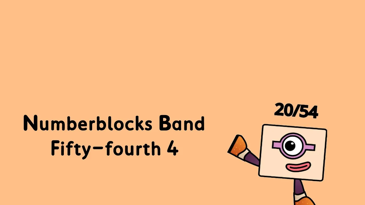 Numberblocks Band fifty-fourth 4 смотреть онлайн