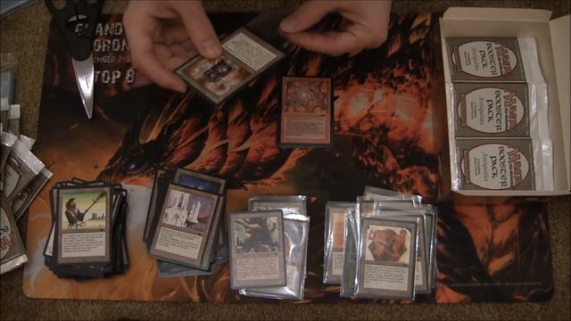 1994 MTG Magic Antiquities Box Opening смотреть онлайн