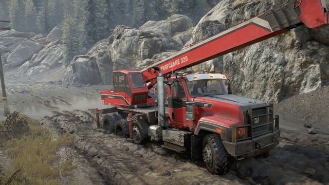 Snowrunner Gameplay Range Rover Defender 110 Rescue Time смотреть онлайн