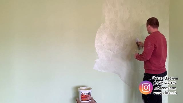 Как и чем красиво оформить стены в комнате? Смотрите ответ, простая в нанесении декоративная краска смотреть онлайн