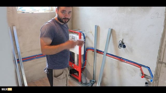 КАК УСТАНОВИТЬ ИНСТАЛЛЯЦИЮ, ЕСЛИ НЕЛЬЗЯ СВЕРЛИТЬ В ПОЛ? Советы по ремонту! Мастер-класс от MALIKPRO смотреть онлайн