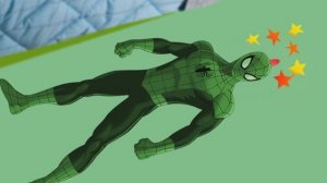 Человек-паук пять обезьянок прыгали на кровати на русском - Russian Five Little Monkeys