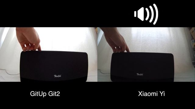 GitUp Git2 vs. Xiaomi Yi - Audio / Sound Test смотреть онлайн