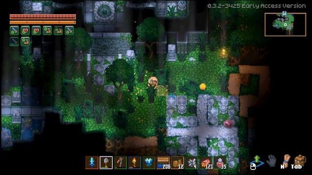 Core Keeper Highlight: Opening the Ancient Ruins Door in Azeos Wilderness. смотреть онлайн