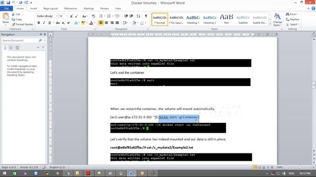 DevOps | Docker | docker volumes | hands on using volumes in real time | Docker Tutorial #4 смотреть онлайн