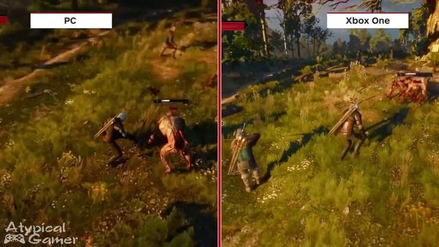 The Witcher 3: Wild Hunt Сравнение Графики PC Vs XBOX One Vs PS 4