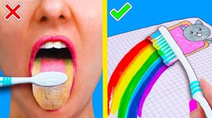 13 ЛАЙФХАКОВ для рисования на День Валентина! Подарки и Школьные сюрпризы своими руками LIFE HACKS