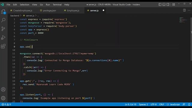MERN Stack CRUD App Part 11 | Body Parser | React | Full Stack Tamil Tutorial смотреть онлайн