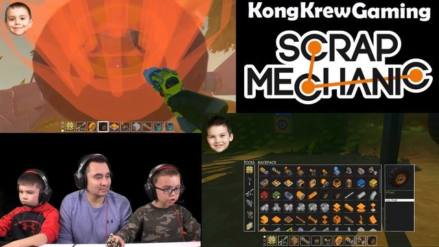 Scrap Mechanic Split Screen 3 Wheeler Trophy Race and New Game Update Info! смотреть онлайн