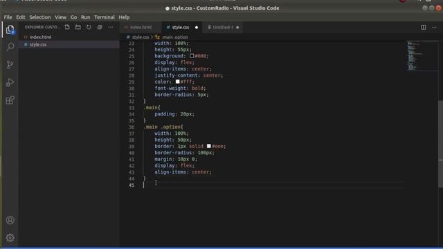 Awesome Custom Radio Buttons using only HTML & CSS | Option Buttons in CSS смотреть онлайн