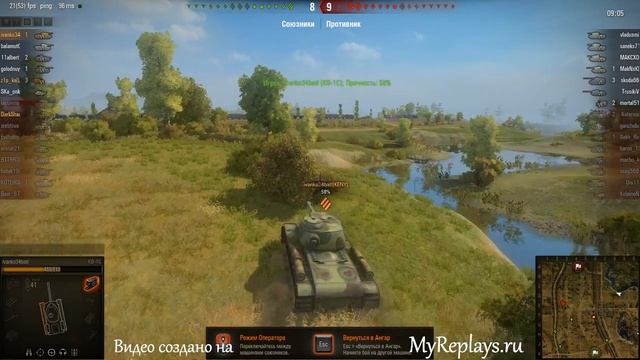 WOT: Прохоровка - КВ-1С смотреть онлайн