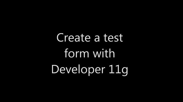Webutil configuration in Oracle Forms 11g смотреть онлайн