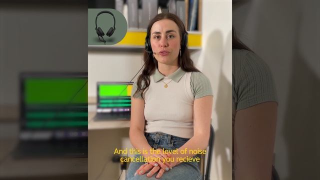 Jabra Evolve2 30 VS Consumer Earbuds - Noise Cancellation Test смотреть онлайн