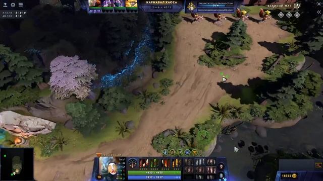 ДоТа 2 Лабиринт Аганима Джагернаут! Прошол в СОЛО №4 лвл сложности без смертей! Магичейский тащер смотреть онлайн