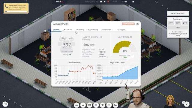 Startup Company - (Business Tycoon Game)