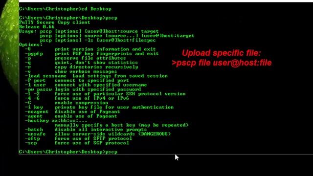 Using PSCP - Putty SCP (Secure Copy) to transfer files securely смотреть онлайн
