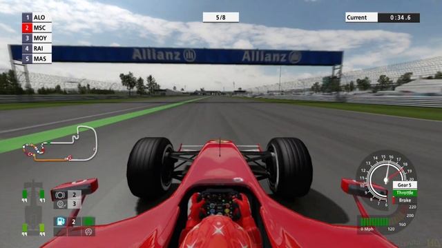 Formula One Championship Edition - PS3 Gameplay (2007) смотреть онлайн