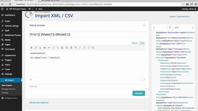 WP All Import смотреть онлайн