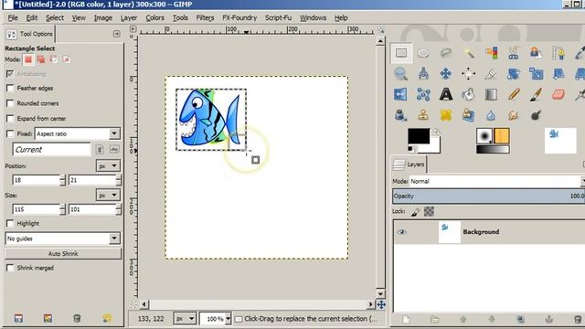 GIMP Tutorial 52 Scale Tool смотреть онлайн