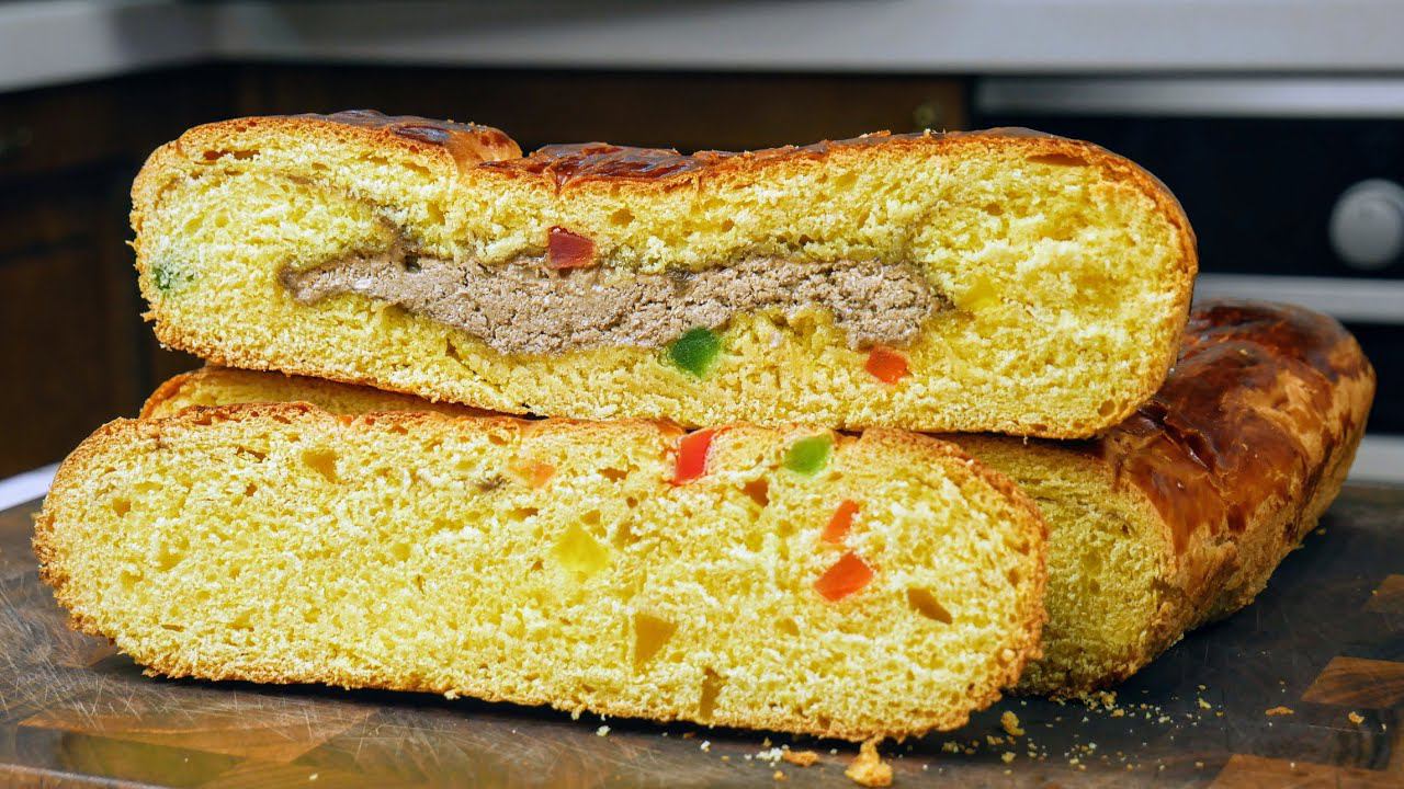 Подробный рецепт СДОБНОГО ТЕСТА для КУЛИЧЕЙ И ПИРОГОВ. Пирог с ХАЛВОЙ на ПАСХУ, цыганка готовит. смотреть онлайн