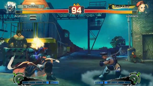 Super Street Fighter 4 Arcade Edition Online Matches смотреть онлайн