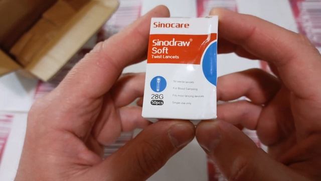 Тест полоски для глюкометра + ланцеты с AliExpress смотреть онлайн